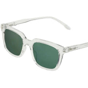 Barner Holly Glossy Sunglasses - Crystal Clear/Green