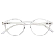 Barner Le Marais Glossy Blue Light Reading Glasses - Crystal Clear