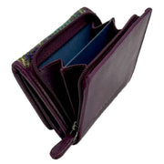 maccessori-harris-tweed-trifold-purse---purplegreen-34631600