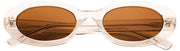 MessyWeekend Lola Blue Light Sun Læsebriller - Brun/Paloma Beige