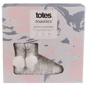 totes-toasties-space-dye-knitted-boot-slippers---grey-34475767