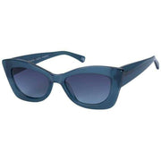 Botaniq Chunky Butterfly Sunglasses - Blue