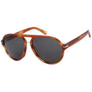 Botaniq Double Bridge Pilot Sunglasses - Havanna Brown