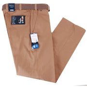 BRUHL Catania B Nanotec Gabardine Stretch Chinos - Corn Terracotta