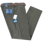 BRUHL Venice B Turn Trousers - Dark Green