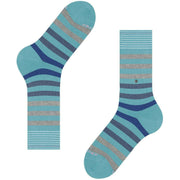 Burlington Blackpool sokker - Key Largo Blue