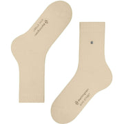 Burlington Bond Street Socks - Creme Beige