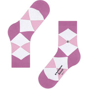 Burlington Bonnie Short Socks - Tranebærrød