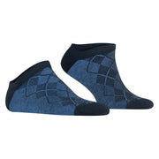 Burlington Carrington Sneaker Socks - Marine Navy