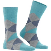 Burlington Clyde sokker - Key Largo Blue