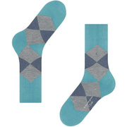 Burlington Clyde sokker - Key Largo Blue