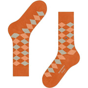 Burlington Danny Socks - Gulerod Orange