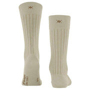 Burlington Duke Street Socks - Gravel Beige