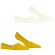 Burlington Everyday 2-Pack usynlige sokker - Off White