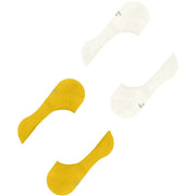 Burlington Everyday 2-Pack usynlige sokker - Off White