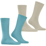 Burlington Everyday 2-Pack sokker - Key Largo Blue