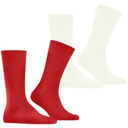 Burlington Everyday 2-Pack sokker - Tulip Pink