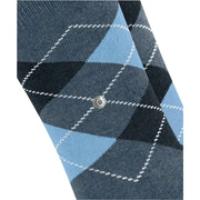 Burlington Everyday Argyle 2-Pack sokker - lys denimblå
