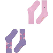Burlington Everyday Mix 2-Pack sokker - lilla