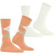 Burlington Everyday Mix 2-Pack sokker - Peach Orange