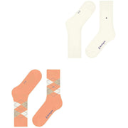 Burlington Everyday Mix 2-Pack sokker - Peach Orange