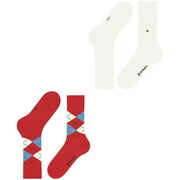 Burlington Everyday Mix 2-Pack sokker - Tulipanrød