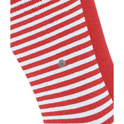 Burlington Everyday Stripe Mix 2-Pack sokker - Tulipanrød