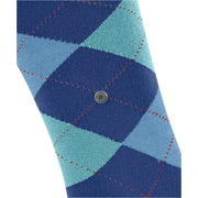 Burlington King Knæhøje sokker - Komblau Blue