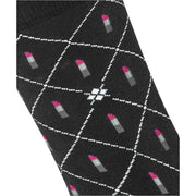 Burlington Lipstick Socks - Black