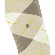 Burlington Manchester Knæhøje sokker - Gravel Beige