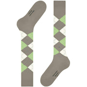 Burlington Manchester Knæhøje sokker - Greige Beige