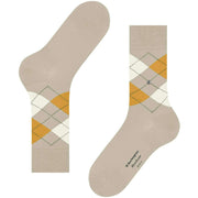 Burlington Manchester Socks - Creme Beige