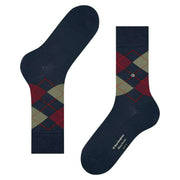 Burlington Manchester Socks - Marine Blue