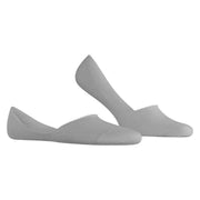 Burlington Merseyside Invisible Socks - Lysegrå