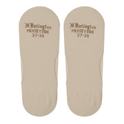 Burlington Merseyside Invisible Socks - Oatmeal Beige