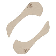 Burlington Merseyside Invisible Socks - Oatmeal Beige