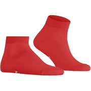 Burlington Palace Street Sneaker Socks - Tulipanrød