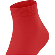 Burlington Palace Street Sneaker Socks - Tulipanrød