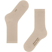 Burlington Princess Street Socks - Creme Beige