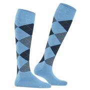 Burlington Queen Knee High Socks - Light Blue