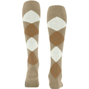 Burlington Queen Knæhøje sokker - Pearl Beige