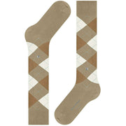 Burlington Queen Knæhøje sokker - Pearl Beige