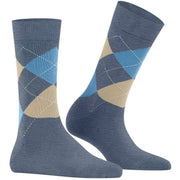 Burlington Queen Socks - Lyse Jeans Blå