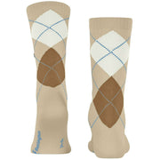 Burlington Rib Court Sokker - Creme Beige