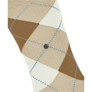 Burlington Rib Court Sokker - Creme Beige
