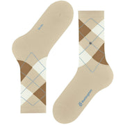 Burlington Rib Court Sokker - Creme Beige