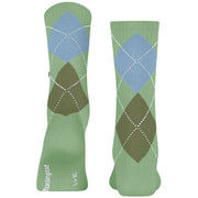 Burlington Rib Courtside Sokker - Quiet Green