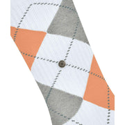 Burlington Rib Courtside Sokker - Hvid/Orange