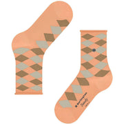 Burlington Sandy Short Socks - Peach Orange