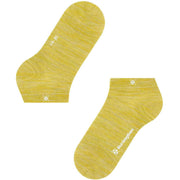 Burlington Soho Vibes Sneaker Socks - Banan Gul